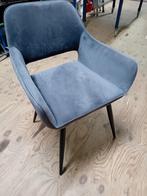 2 grijze stoelen, Ophalen, Gebruikt, Minder dan 75 cm