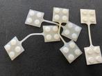 lego partij 4 stuks scharnierkoppelingen 650 nylon 3 trans 1, Ophalen of Verzenden, Gebruikt, Losse stenen, Lego