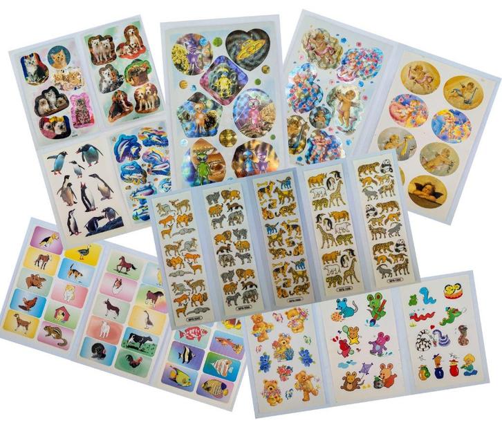 Stickervel, Verzamelen, Stickers, Nieuw, Strip of Tekenfilm, Ophalen of Verzenden