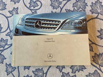 Mercedes ML W164 Instructieboekjes • Italiaans • beschikbaar voor biedingen