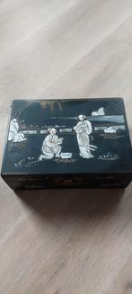 Vintage Sieradenkistje met Aziatische Decoratie, Ophalen