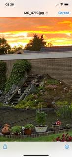 RVS vijvertrap / waterval met aansluiting, Tuin en Terras, Vijvers, Ophalen, Zo goed als nieuw