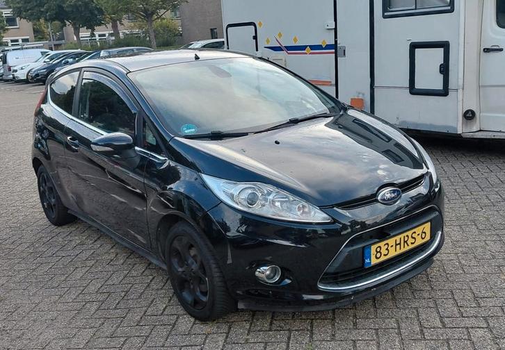 Ford Fiësta 1.4 74kw 3DR 2009 Zwart, Auto's, Ford, Particulier, Fiësta, Benzine, B, Hatchback, Handgeschakeld, Origineel Nederlands