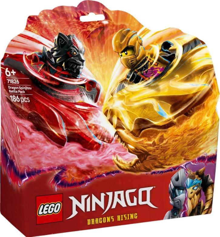 Lego Ninjago set 71826  Dragon Spinjitzu Battle Pack, Kinderen en Baby's, Speelgoed | Duplo en Lego, Nieuw, Lego, Complete set