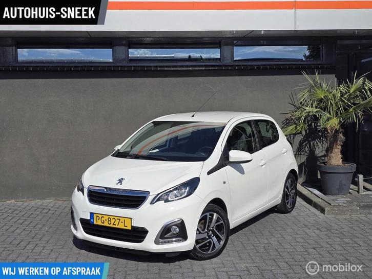 Peugeot 108 1.0 e-VTi Allure | Automaat | Dealeronderhouden, Auto's, Peugeot, Bedrijf, Te koop, ABS, Airbags, Airconditioning