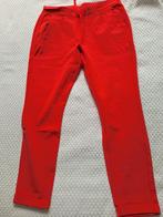 rode travel broek mt.m eksept izgs, Kleding | Dames, Broeken en Pantalons, Maat 38/40 (M), Ophalen of Verzenden, Zo goed als nieuw