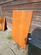 Massief houten tafelbladen. 6 grote, 4 kleine., Ophalen, Gebruikt, Rechthoekig, 50 tot 100 cm