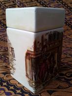 Mooie oude Crown Devon porselein dekselpot uit Engeland., Ophalen of Verzenden