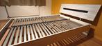 Gratis Ikea bedframe + lattenbodems, Ophalen, Gebruikt, Wit, Twijfelaar