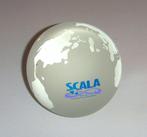 SCALA clinical data platform - glazen bureau presse-papier., Diversen, Bureau-accessoires, Ophalen of Verzenden