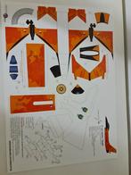 F-16 Demo team ORANGE LION bouwplaat karton, Hobby en Vrije tijd, Modelbouw | Vliegtuigen en Helikopters, Nieuw, Ophalen of Verzenden