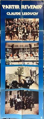 Partir Revenir (1985) - Claude Lelouch - Filmposters, Verzamelen, Posters, Ophalen of Verzenden, A1 t/m A3, Film en Tv, Rechthoekig Staand