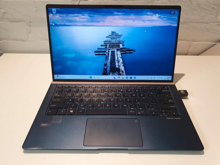 Asus I5-8265U + 8GB RAM + 240GB SSD|Nieuwe Accu|Windows 11, Computers en Software, Windows Laptops, Zo goed als nieuw, 14 inch