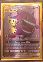 Gengar & Mimikyu GX Tag Team Pokémon Kaart Foil, Ophalen, Gebruikt, Losse kaart, Foil