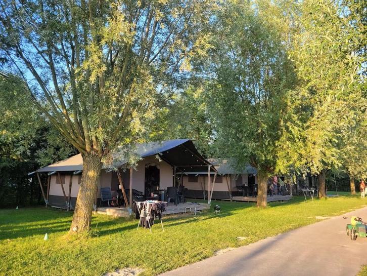 Safaritent met inrichting (6 personen), Caravans en Kamperen, Tenten, tot en met 6, Gebruikt, Ophalen