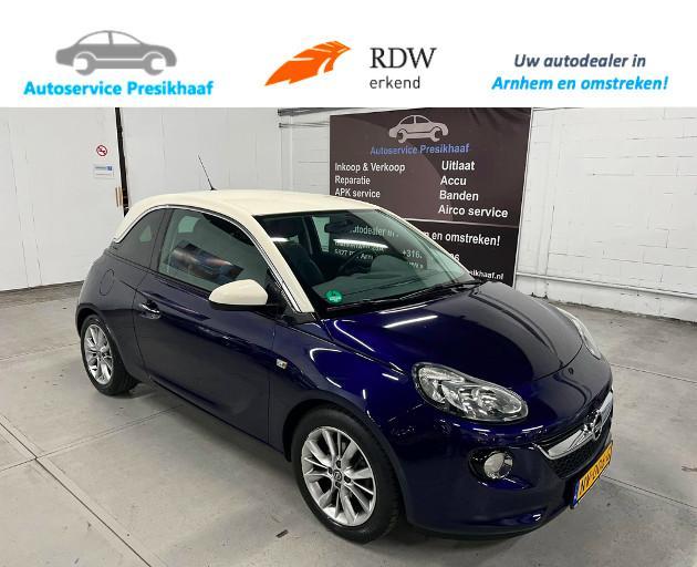Opel ADAM 1.2 Glam AIRCO / HALF-LEDER / CRUISE CONTROL, Auto's, Opel, Bedrijf, Te koop, ADAM, ABS, Airbags, Airconditioning, Boordcomputer