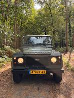 Land Rover Defender 90 2.4 heritage hardtop UNIEKE KM-stand!, Auto's, Bestelauto's, Land Rover, Zwart, Leder en Stof, 122 pk