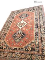 Oosters vloerkleed / Perzisch tapijt wol vintage oranje, 200 cm of meer, 150 tot 200 cm, Grijs, Gebruikt