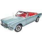 Ford Mustang Convertible 1965 Silver Smoke Gray Auto World, Hobby en Vrije tijd, Modelauto's | 1:18, Ophalen of Verzenden, Zo goed als nieuw