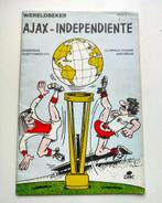 AJAX - Independiente Finale Wereldbeker Dik Bruynesteyn, Verzamelen, Sportartikelen en Voetbal, Verzenden, Zo goed als nieuw, Ajax