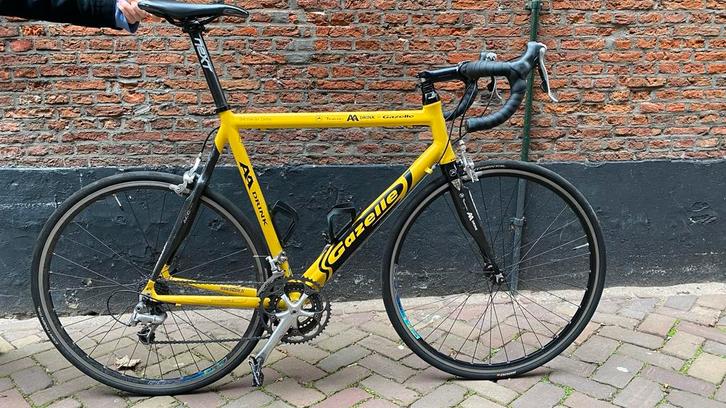 Gazelle Racefiets, Fietsen en Brommers, Fietsen | Racefietsen, Gebruikt, Heren, Gazelle, 10 tot 15 versnellingen, 28 inch, Aluminium