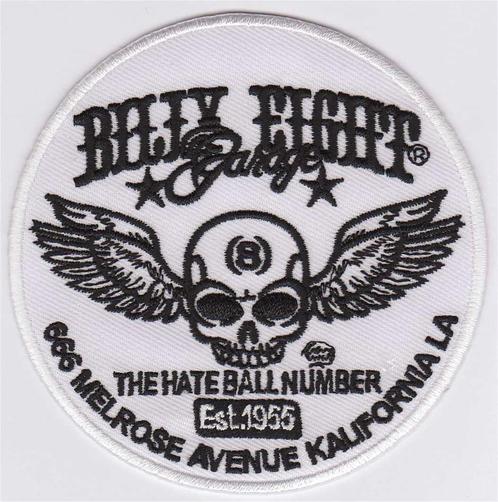 Billy Eight Garage stoffen opstrijk patch embleem, Verzamelen, Stickers, Nieuw, Overige typen, Verzenden