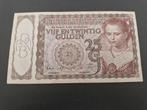 Nederland 25 gulden 1944, Postzegels en Munten, Bankbiljetten | Nederland, Ophalen of Verzenden, 25 gulden