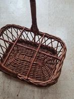 Rieten flessenmand, prachtig gevlochten, Huis en Inrichting, Woonaccessoires | Schalen en Manden, Ophalen of Verzenden, Zo goed als nieuw