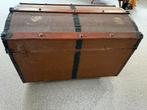 Vintage scheepskist hutkoffer jaren 20, Ophalen, Gebruikt, Minder dan 50 cm, 50 tot 75 cm