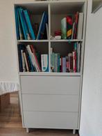 Ladekast met boekenplanken kast, Ophalen, 100 tot 150 cm, 50 tot 100 cm, Zo goed als nieuw