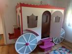 Koets roze princess peuterbed, Ophalen, Gebruikt, 70 tot 85 cm, 140 tot 160 cm