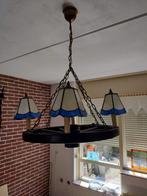 Hanglamp, Huis en Inrichting, Lampen | Kroonluchters, Ophalen, Gebruikt, Glas, Boeren land leven