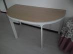 Side table aluminium onderstel lengte 140 diepte 70 cm h.74, 100 tot 150 cm, Metaal, 50 tot 75 cm, Zo goed als nieuw