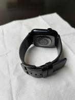 Nieuwe Lederen Apple Watch Band 42/44/45/49mm, Hartslag, Zwart, IOS, Nieuw