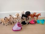 7 mooie schleich paarden en 4 dekjes, Ophalen of Verzenden, Zo goed als nieuw