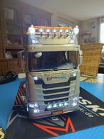 Tamiya / Carson 56373 Scania 770S 6x4 Zilver + veel accessoi, Hobby en Vrije tijd, Modelbouw | Radiografisch | Auto's, Schaal 1:14