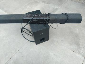 Philips soundbar met subwoofer beschikbaar voor biedingen