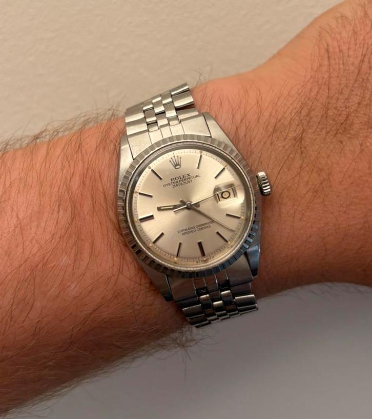 Rolex Datejust 1603, Sieraden, Tassen en Uiterlijk, Horloges | Heren, Zo goed als nieuw, Rolex, Staal, Ophalen of Verzenden