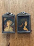 Miniatuur schilderijtjes, Antiek en Kunst, Ophalen of Verzenden