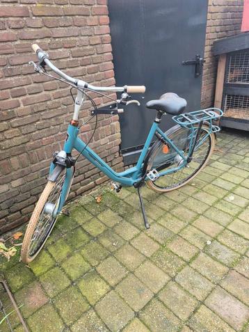 Batavus Wayz turquoise 26 inch weinig gebruikt beschikbaar voor biedingen