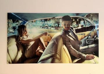Backseat romance - artwork op plexiglas (180x100)