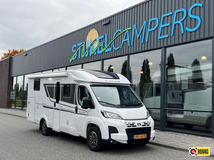 Adria Compact DL AUTOMAAT/MEMO FIETSREK, Caravans en Kamperen, Campers, Bedrijf, tot en met 2, Half-integraal, Adria, Fiat, Diesel