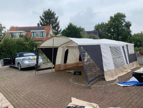 Vouwwagen Trigano Galleon met boogvoortent, Caravans en Kamperen, Vouwwagens, Ophalen