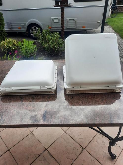 TWEE ZGAN FIAMMA DAKLUIKEN VENT, Caravans en Kamperen, Caravan accessoires, Zo goed als nieuw, Ophalen of Verzenden