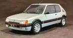 Peugeot 205 GTI jaar 1982-1987 whitebox kleur zilvergrijs, Hobby en Vrije tijd, Modelauto's | 1:24, Nieuw, Ophalen of Verzenden