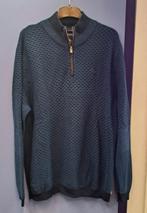 Vanguard petrol blauwe trui half zip merino blend XXL 50088, Kleding | Heren, Truien en Vesten, Vanguard, Blauw, ., Overige maten