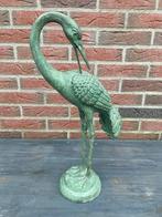 Tuinbeeld Kraanvogel - Prachtige Decoratie, Tuin en Terras, Tuinbeelden, Ophalen, Gebruikt, Metaal, Dierenbeeld