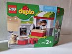 Duplo 10927 Pizza stand - compleet met doosje, Kinderen en Baby's, Complete set, Duplo, Ophalen of Verzenden, Zo goed als nieuw