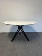 Ronde eettafel Fenix Bianco Malé 130cm, Huis en Inrichting, Tafels | Eettafels, Overige materialen, Rond, Nieuw, Ophalen of Verzenden