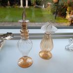 Twee Vintage Parfumflesjes, Antiek en Kunst, Ophalen of Verzenden